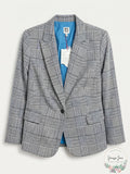 Anne Klein Womens Plus Size Lapel Jacket, Size 14W