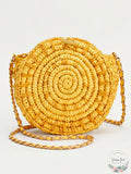 INC International Concepts Straw Circle Crossbody