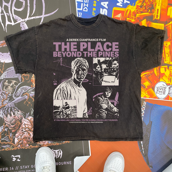 Vintage The Place Beyond The Pines Black T-Shirt