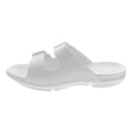 Sovella Active Recovery Sandals Women's PF Buckle Slide White