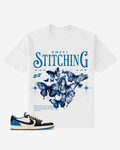 G West Stitching Freedom Oversized T-Shirt Mens