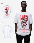 G WEST identity concealed OVERSIZED T-Shirt Mens