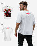 G West Rhinestone Dressed To Kill Oversized Tee
