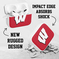 Wisconsin Badgers HDX Apple Airpods Pro 1 & 2 Case Cover