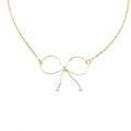 With a Bow necklace