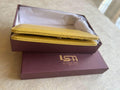 Sophia Full-Grain Leather Card Wallet with RFID Protection