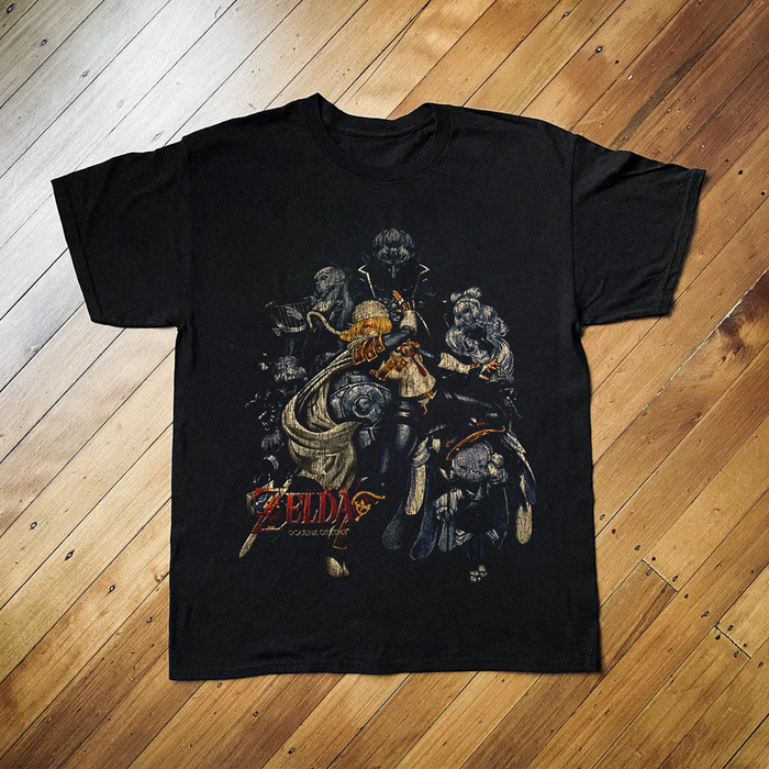 Zelda Promo Washed Black Tee
