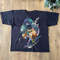 Roronoa Zoro 'Dragon Damnation' Black Anime T-Shirt