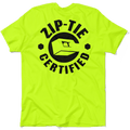 Zip Tie - Safety Yellow T-Shirt