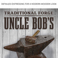 Traditional Forger Blacksmith Sign