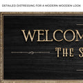 Welcome To Our Deck Sign II