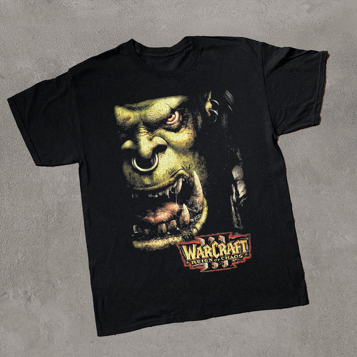 02 Warcraft Iii Reign Of Chaos Black T-Shirt