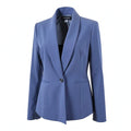Nine West Women's One-Button Shawl-Collar Stretch Jacket, 24W