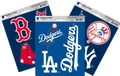 MLB Official Team Sticker Mats - Set of 3 Stickers