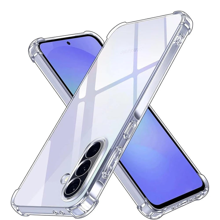 Merchsection Shockproof Clear TPU Soft Case for Samsung Galaxy A56 A36 A26