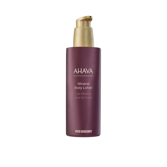 Ahava Mineral Body Lotion Vivid Burgundy 8.5 OZ