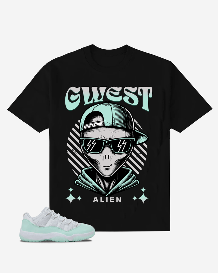 G West Alien Hip Hop Oversized T-Shirt Mens