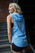 DETERMINED hooded sleeveless