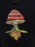 Allman Brothers Down In Texas '71 Vintage Black T-Shirt