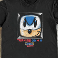 Sonic Turn Me On Black Tee