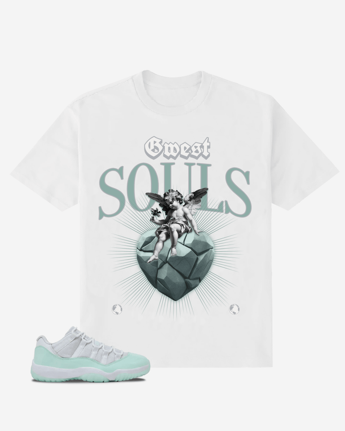G West Angel Graphic Oversized T-Shirt Mens