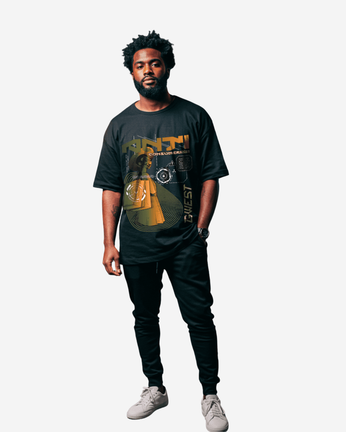 G West Anti Consumerism Oversized T-Shirt Mens