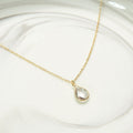 April Birthday Gemstone Necklace