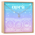 April Birthday Necklace, Multiple Styles Necklace