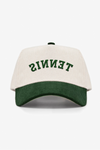 "TENNIS" Reversed Corduroy Hat