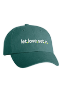 Let Love Set In Hat