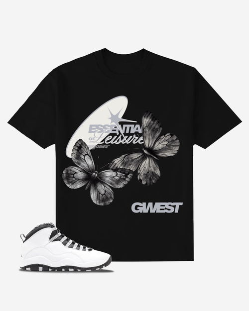 G West Butterfly Oversized T-Shirt Mens