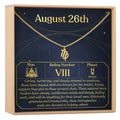 August 26th Virgo Necklace
