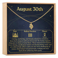 August 30th Virgo Necklace