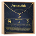 August 9th Leo Necklace