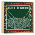 Aunt-Niece Christmas  Dot  Bracelet Set