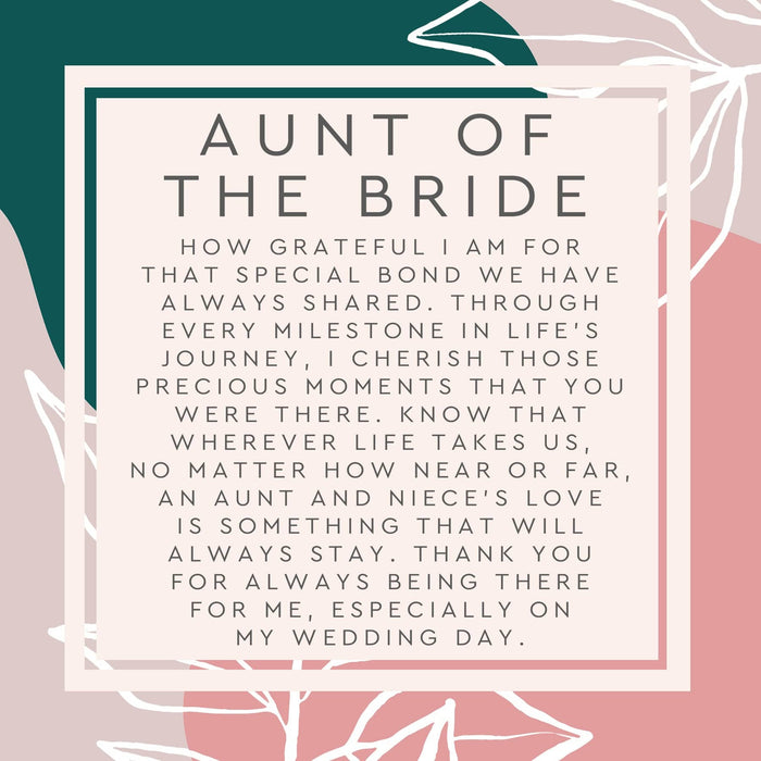 Aunt of the Bride Spa Gift Box