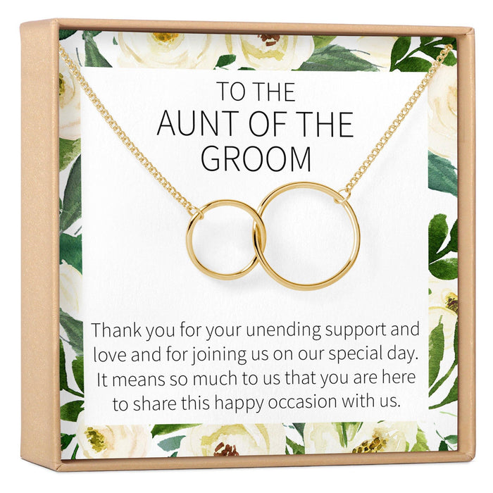 Aunt of the Groom Necklace