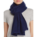 Aqua Distressed Cashmere Scarf