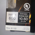 Sunlite Led Bulb 5watts 600 Lumens Warm White #81102
