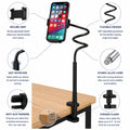 Gooseneck Phone & Tablet Holder with Flexible Arm Desk Clamp
