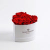 Baby Heart White Box | Red Roses