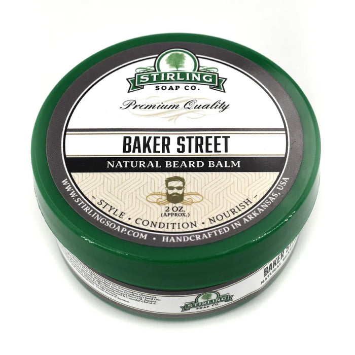 Stirling Soap Co. Baker Street Beard Balm 2 Oz
