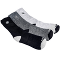 Premium Bamboo Rayon Crew Socks - 3 Pair Gift Box