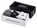 Premium Bamboo Rayon Quarter Crew Socks - 3 Pair Gift Box