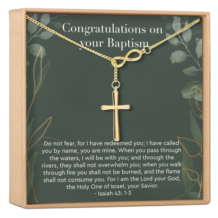 Baptism Cross Necklace