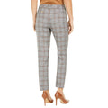 Calvin Klein Plaid Cropped Pants - Orange Multi, Size 12