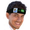 Brazil World Cup Soccer Headband 50-Count Case Pack – Official FIFA