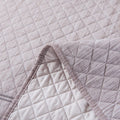 DaDa Bedding Whimsical Lavender Grey Cottage Soft Quilted Coverlet Bedspread Set (JHW866)