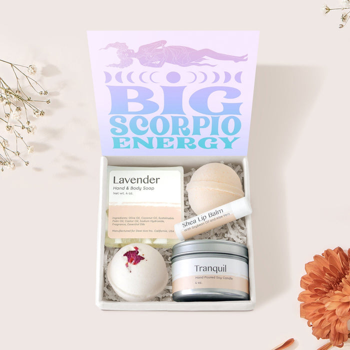 Big Scorpio Energy Zodiac Gift Box Set