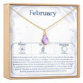 Birthday Birthstone Necklace